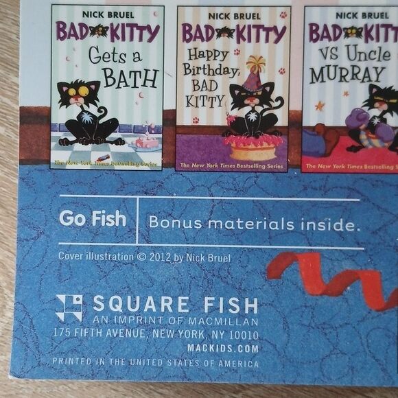 Bad Kitty Graphic Novel Comics Bad Kitty for President Nick Bruel Aug 2012 - Picture 4 of 7